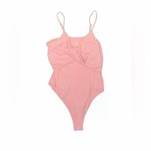 NWT A New Day Coral Pink Spaghetti Strap Bodysuit